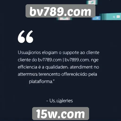 Usuários destacam suporte ao cliente do bv789.com